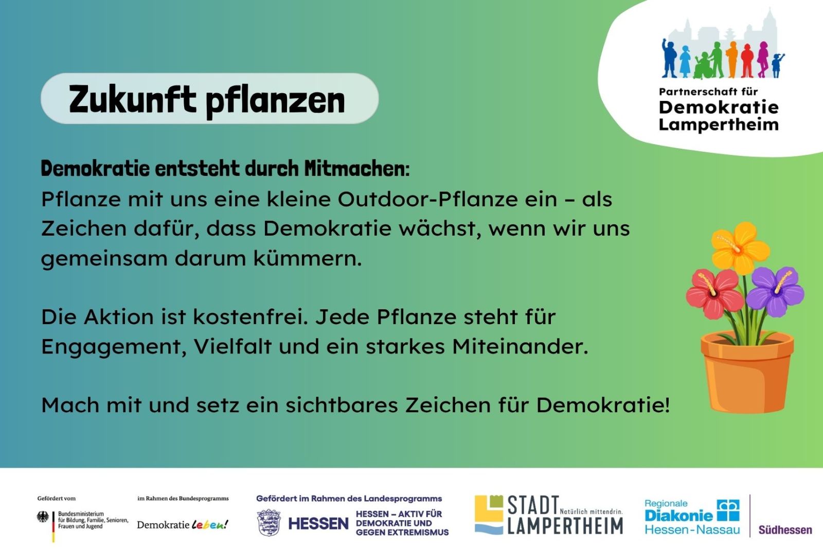 PfD Lampertheim – Stand & Aktionen beim Ehrentag