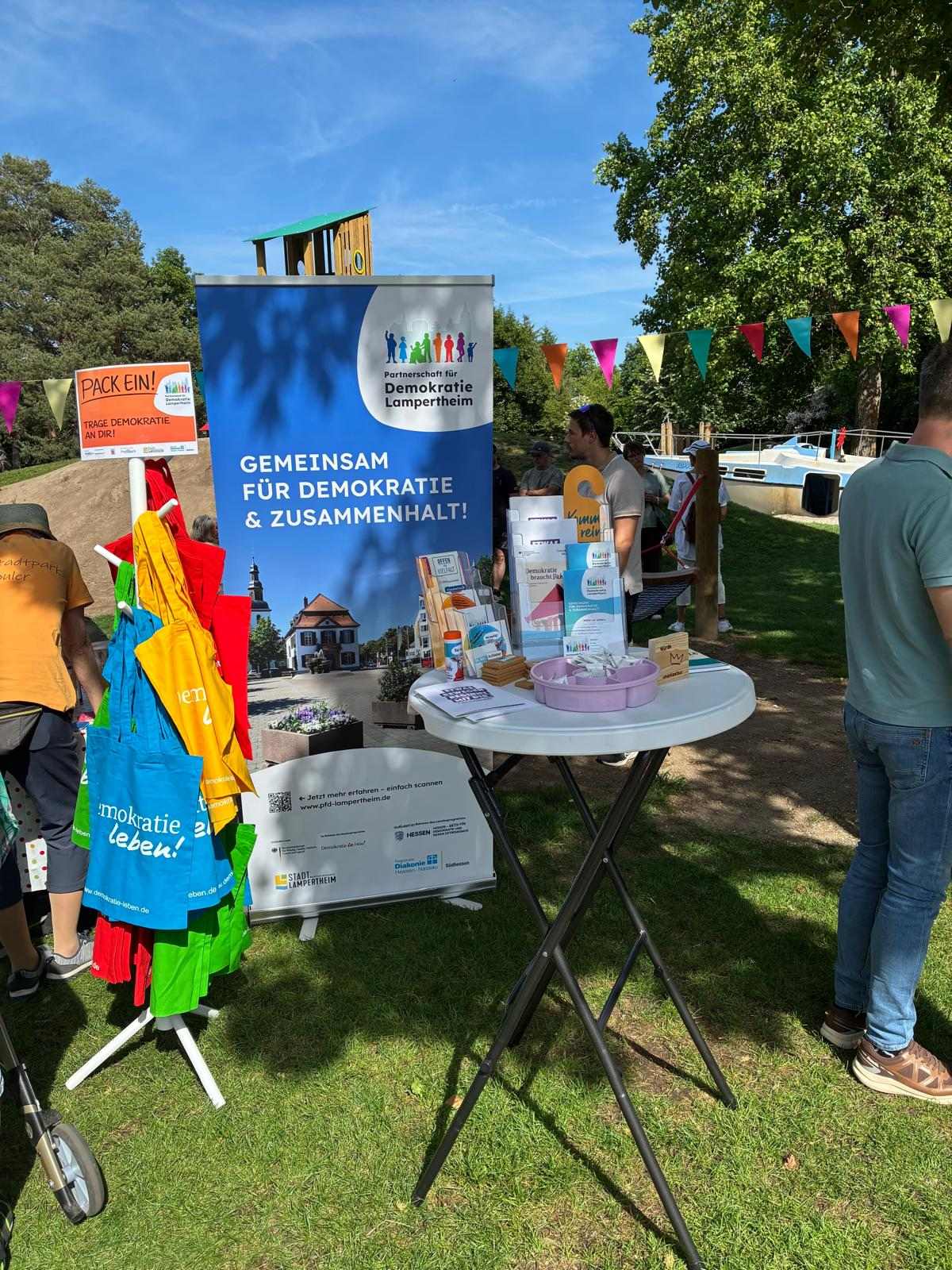 PfD Lampertheim – Stand & Aktionen beim Ehrentag