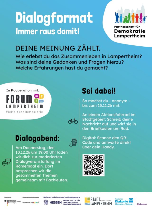 Plakat: Dialogformat